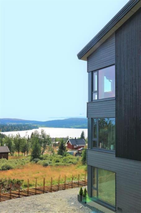 Leilighet Med Panoramautsikt Sjusjoen Innendors Parkering 外观 照片