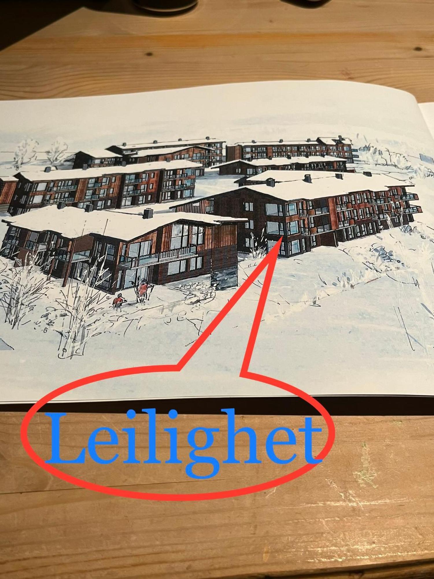 Leilighet Med Panoramautsikt Sjusjoen Innendors Parkering 外观 照片